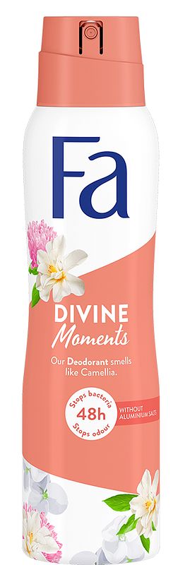 Foto van Fa divine moments deodorant spray 150ml bij jumbo