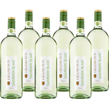 Foto van Grand sud sauvignon blanc 6 x 1l bij jumbo