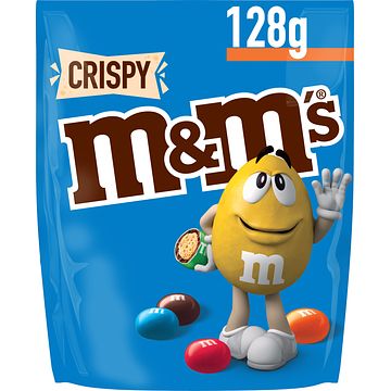 Foto van M&m'ss crispy chocolade 128g bij jumbo