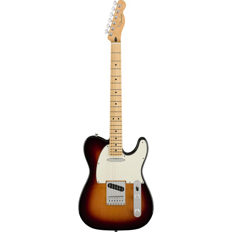 Foto van Fender player telecaster 3-color sunburst mn