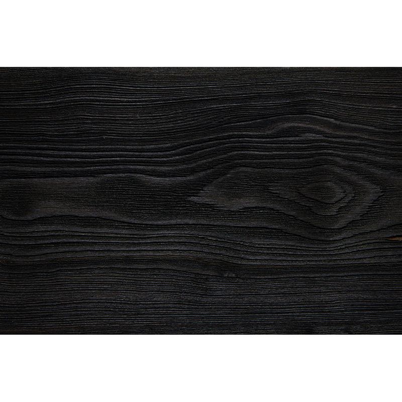 Foto van Spatscherm zwart hout - 90x60 cm