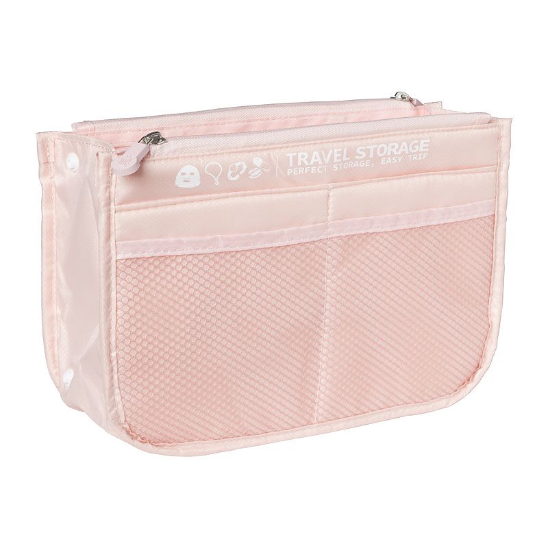 Foto van Koffer organizer - roze - 26x9x17 cm