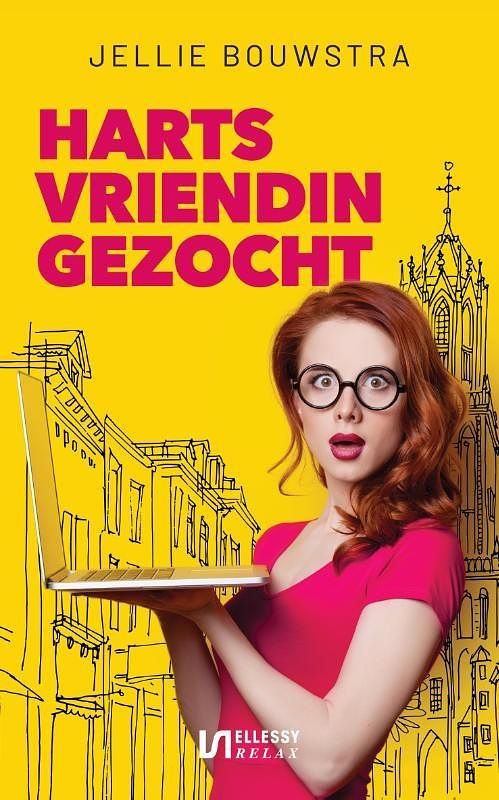 Foto van Hartsvriendin gezocht - jellie bouwstra - paperback (9789086604081)