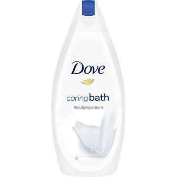 Foto van Dove caring bath badcreme indulging cream 450ml bij jumbo