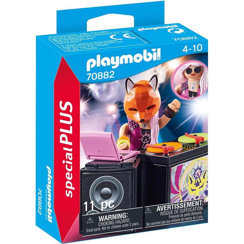 Foto van Playmobil special plus dj met draaitafel - 70882