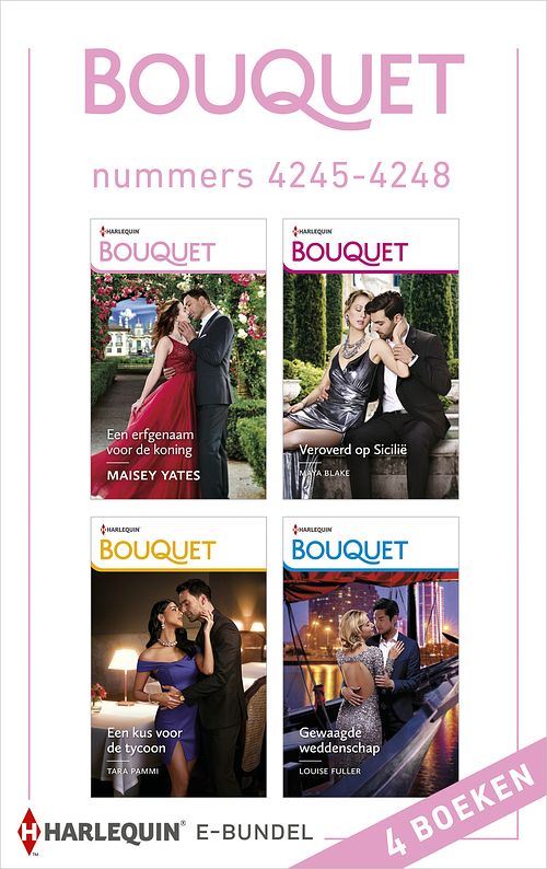 Foto van Bouquet e-bundel nummers 4245 - 4248 - louise fuller - ebook (9789402550887)