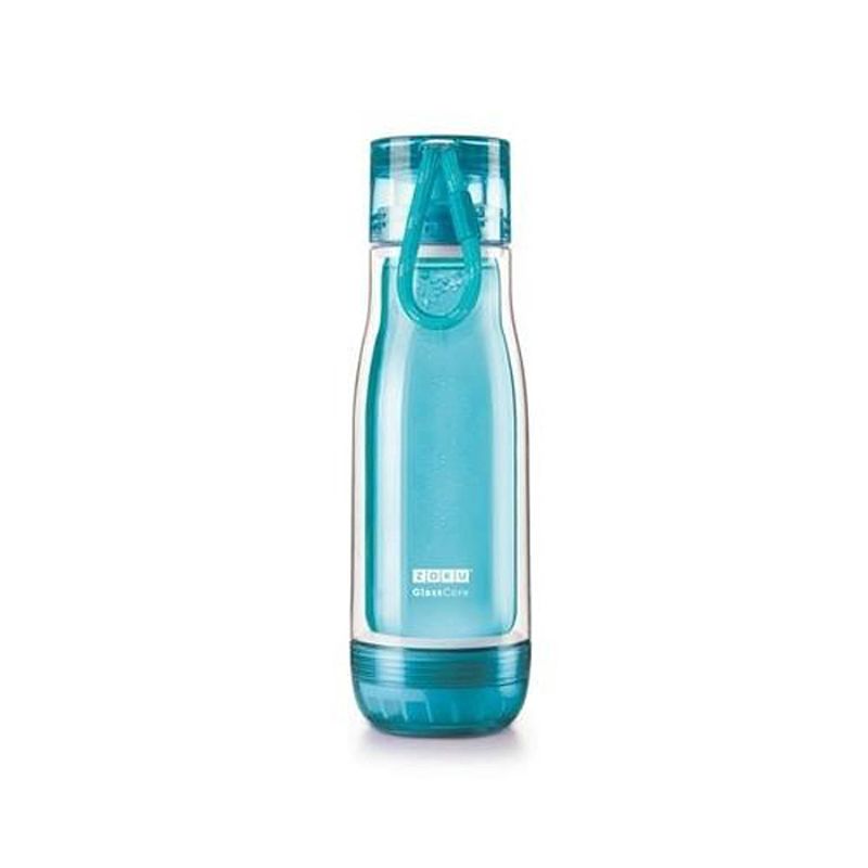 Foto van Set van 2 - drinkbeker hydration everyday 0,47l turquoise - zoku