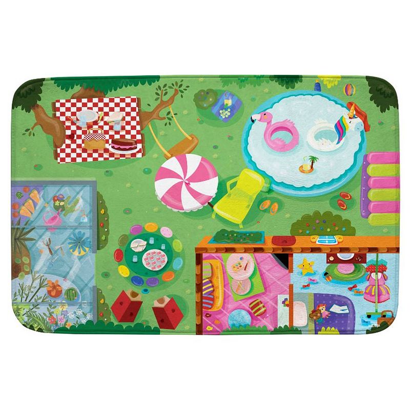 Foto van Achoka speelkleed candy junior 100 x 150 cm polyester