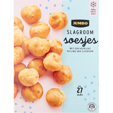 Foto van Jumbo slagroomsoesjes diepvries 400g