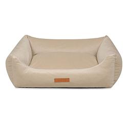 Foto van Animood alex hondenmand medium velour - beige