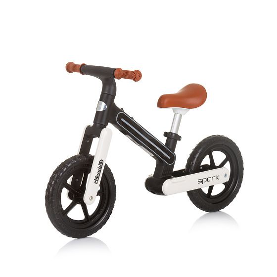 Foto van Chipolino spark loopfiets met lichteffect 12 inch junior black/white