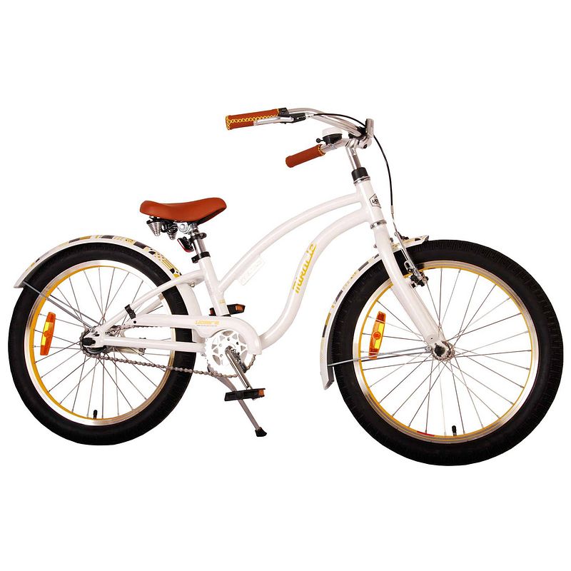 Foto van Volare miracle cruiser kinderfiets - meisjes - 20 inch - wit