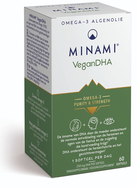 Foto van Minami vegandha 75% softgels