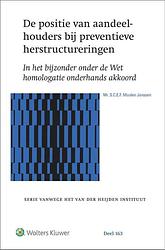 Foto van De positie van aandeelhouders bij preventieve herstructureringen - s.c.e.f. moulen janssen - hardcover (9789013158670)