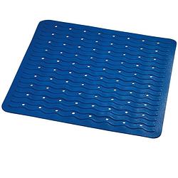 Foto van Ridder douchemat anti-slip playa 54x54 cm blauw 68403