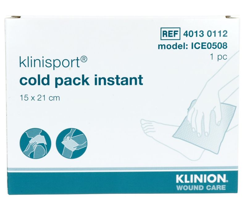 Foto van Klinion klinisport cold pack instant 15 x 21 cm