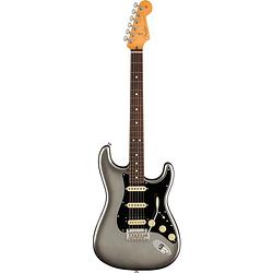 Foto van Fender american professional ii stratocaster hss mercury rw elektrische gitaar met koffer