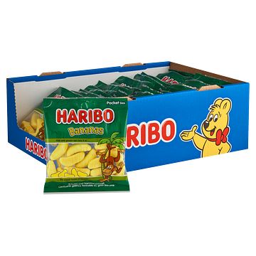 Foto van Haribo bananas 28 x 70g bij jumbo