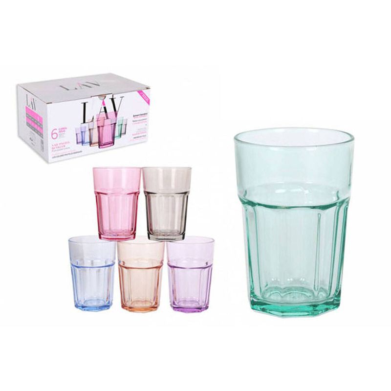 Foto van Glazenset lav 365 ml (6 pcs)