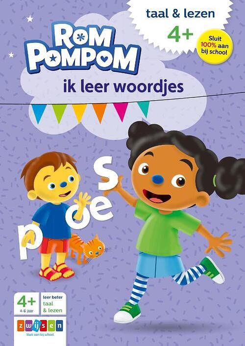 Foto van Rompompom ik leer woordjes - paperback (9789048739240)