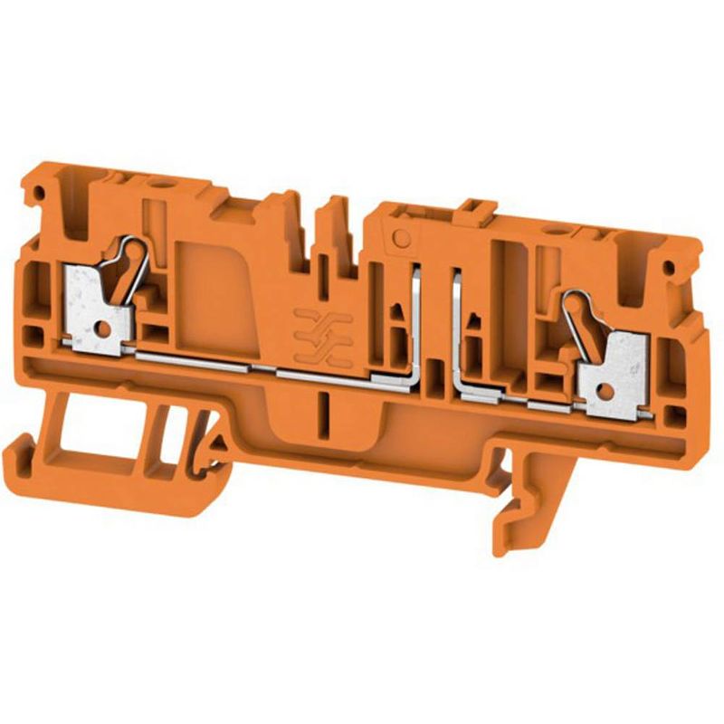 Foto van Doorgangsklem weidmüller adt 2.5 2c or 1989820000 oranje 50 stuk(s)
