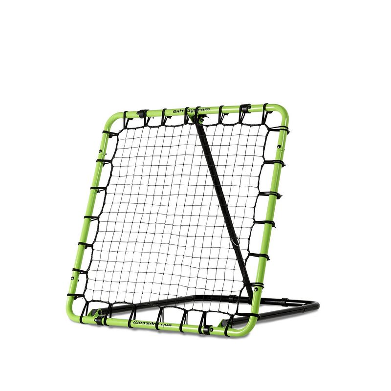 Foto van Exit tempo multisport rebounder 100x100cm - groen/zwart