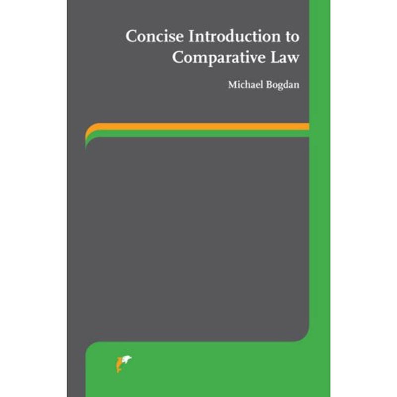 Foto van Concise introduction to comparative law