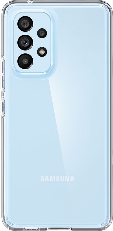 Foto van Spigen ultra hybrid samsung galaxy a53 back cover transparant