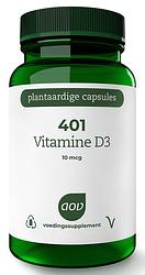 Foto van Aov 401 vitamine d3 10 mcg vegacaps
