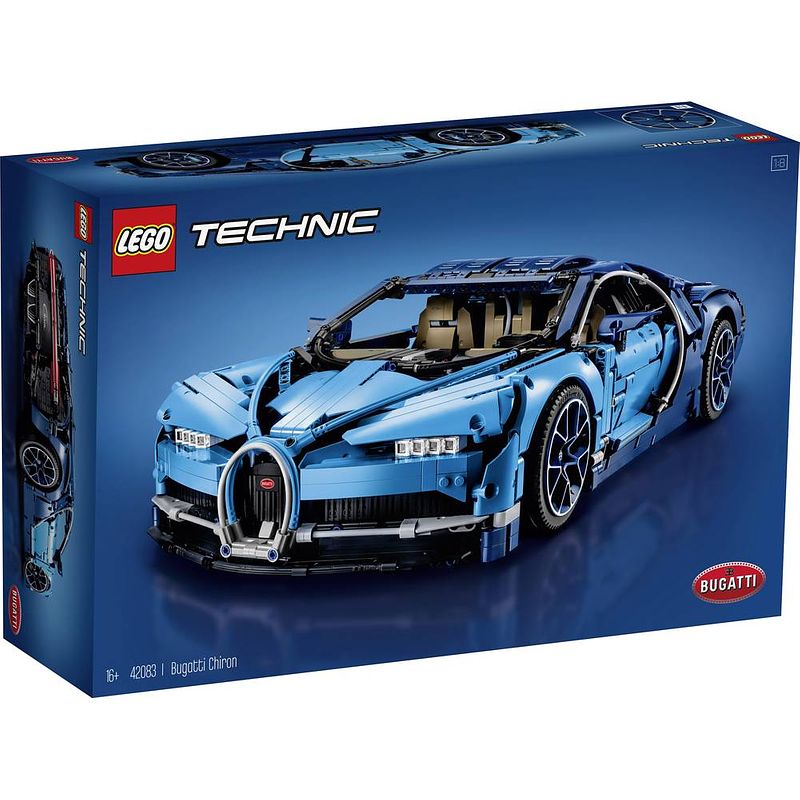 Foto van Lego technic bugatti chiron 42083