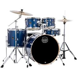 Foto van Mapex venus stage blue sky sparkle 5-delig drumstel incl. bekkens en hardware