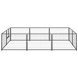 Foto van The living store buitenren grote hondenkennel - 300x200x70 cm - staal