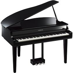 Foto van Yamaha clp-765gp clavinova grand piano polished ebony digitale vleugel