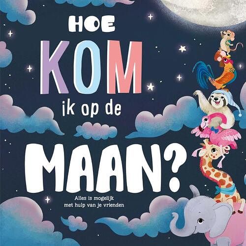 Foto van Hoe kom ik op de maan? - hardcover (9789036643825)