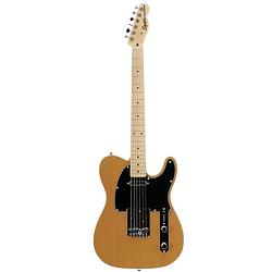 Foto van Squier affinity series telecaster butterscotch blonde mn elektrische gitaar