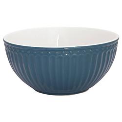 Foto van Greengate ontbijtschaaltje alice nordic ocean blauw ø 14 cm 500 ml