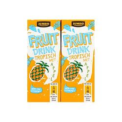 Foto van Jumbo fruitdrink tropisch met appel 10 x 200ml