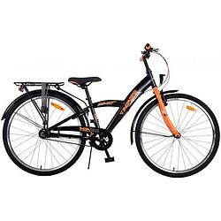 Foto van Volare thombike kinderfiets jongens 26 inch zwart oranje 3 versnellingen