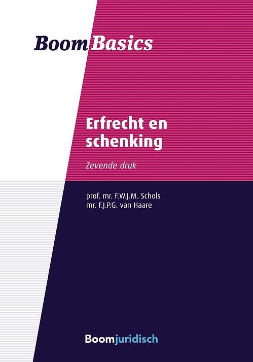 Foto van Erfrecht en schenking - f.j.p.g. van tijdhof-van haare, f.w.j.m. schols - ebook