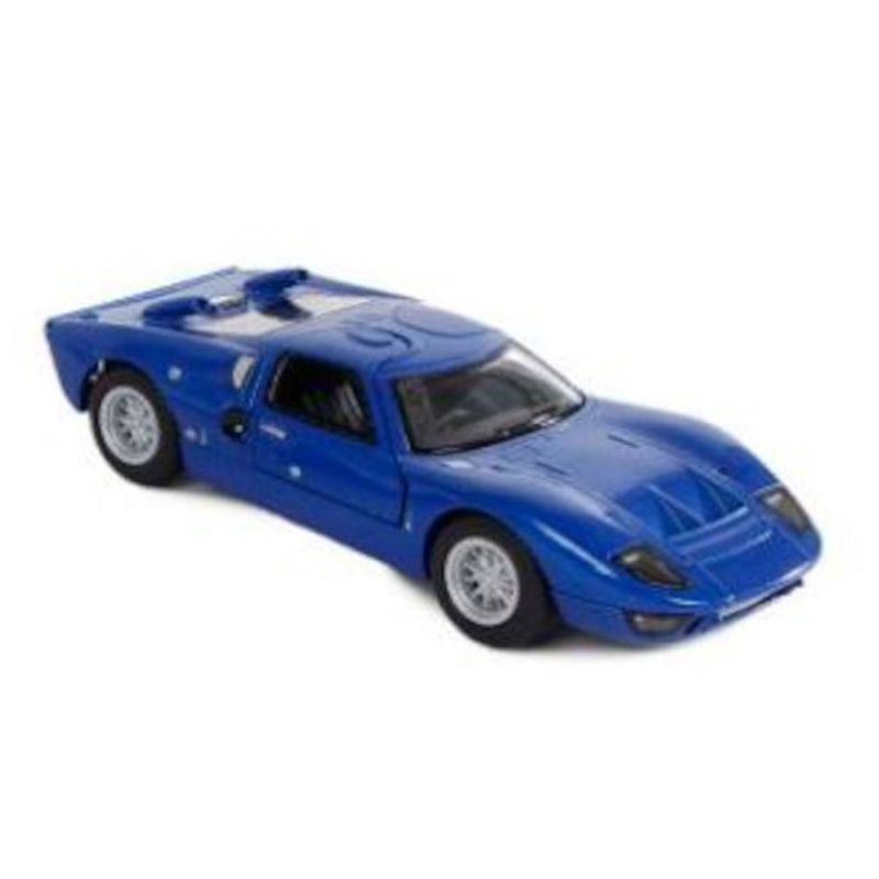 Foto van Kinsmart auto ford gt40 mkii 1966 die-cast 1:36 blauw