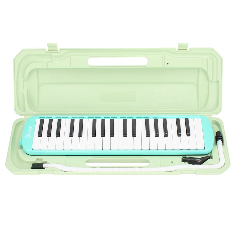 Foto van Fazley melodica md37-g 37 toetsen abs groen