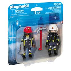 Foto van Playmobil brandweerlui 70081
