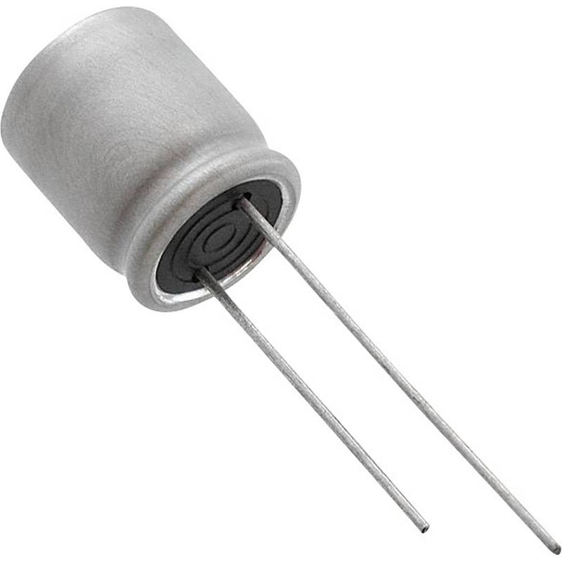 Foto van Panasonic elektrolytische condensator radiaal bedraad 5 mm 330 µf 25 v 20 % (ø) 10 mm 25 stuk(s)