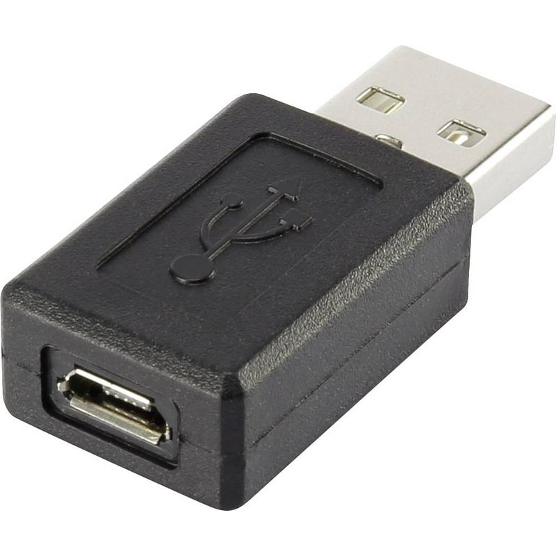 Foto van Renkforce usb 2.0 adapter [1x usb-a 2.0 stekker - 1x micro-usb 2.0 b bus] rf-usba-09