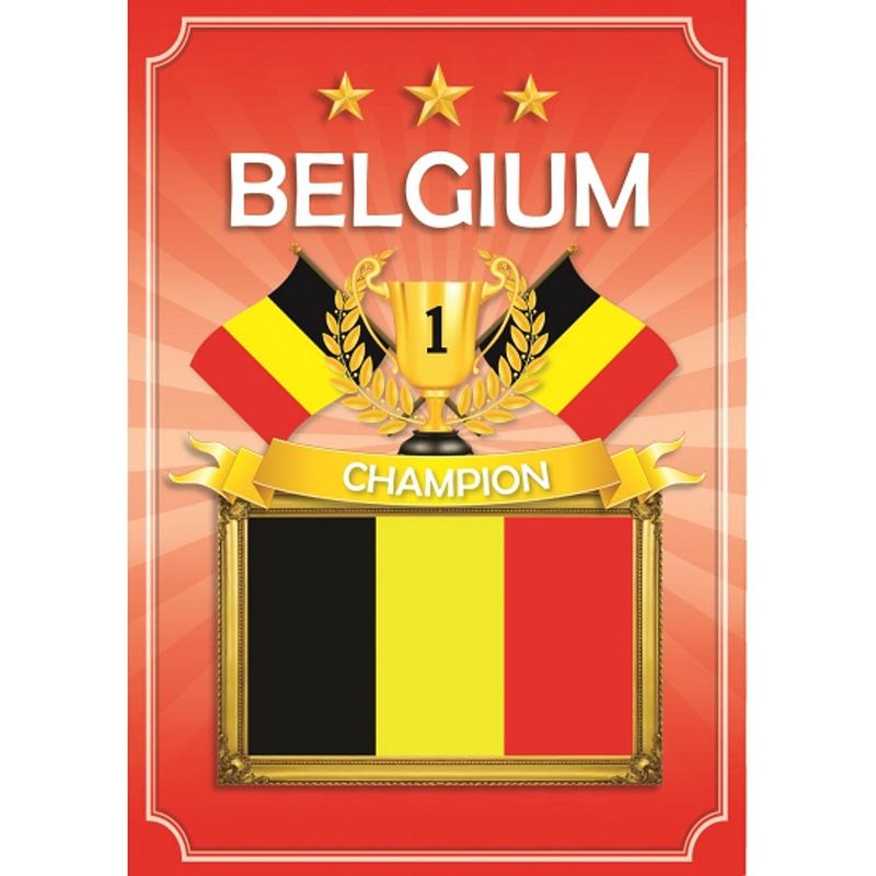 Foto van Poster belgium - feestposters