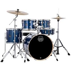 Foto van Mapex venus fusion blue sky sparkle 5-delig drumstel incl. bekkens en hardware