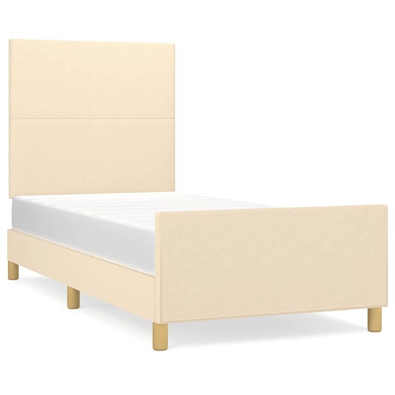 Foto van The living store bedframe - 193 x 93 cm - duurzaam en verstelbaar