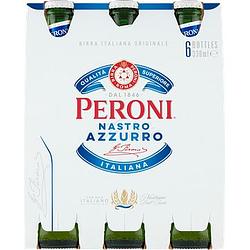 Foto van Peroni nastro azzurro fles 6 x 330ml bij jumbo