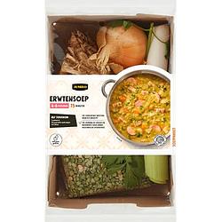 Foto van Jumbo erwtensoep 930g aanbieding bij jumbo | per pakketm.u.v. soeppakketten uit de koeling