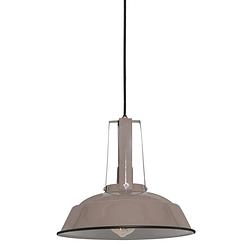 Foto van Light & living inez hanglamp grijs